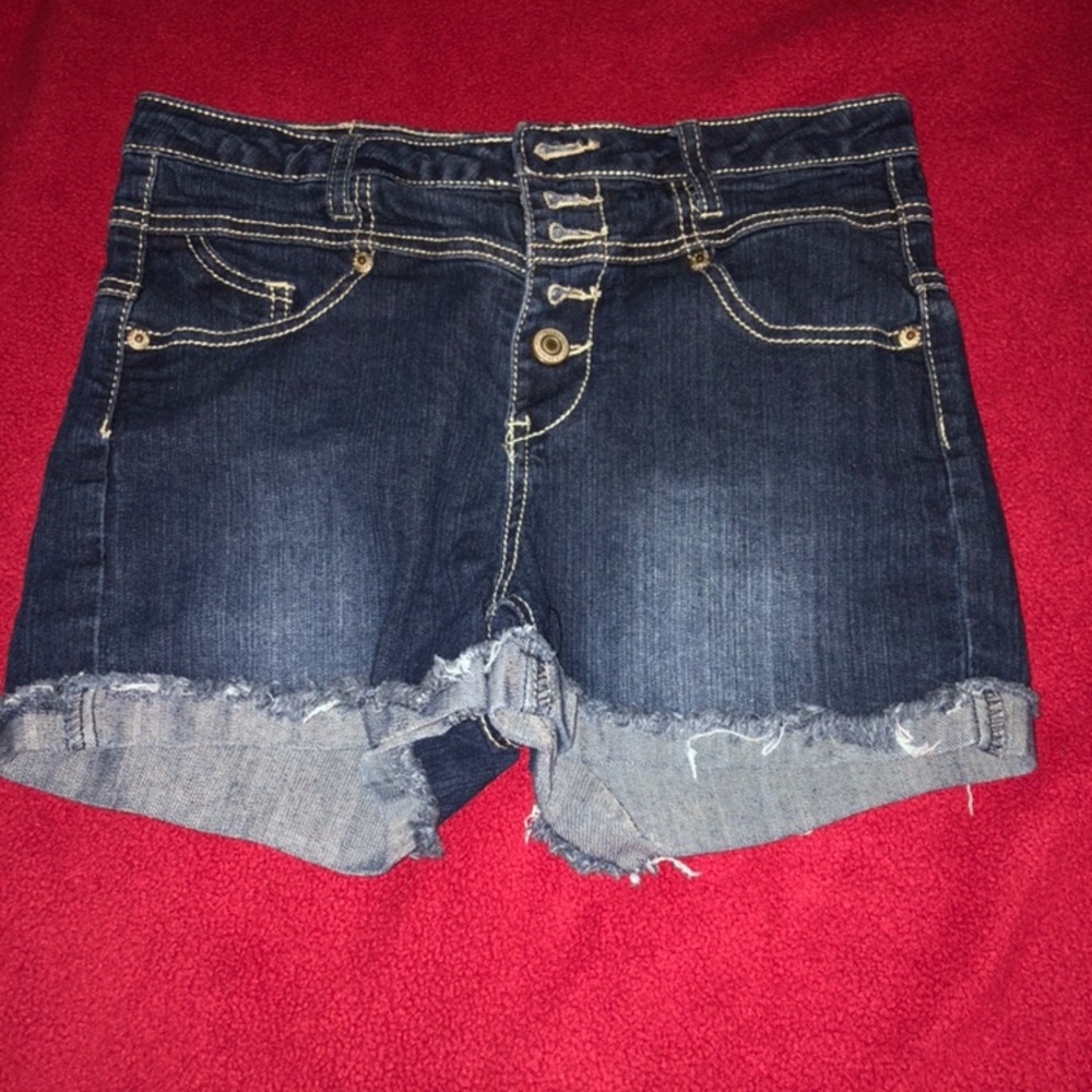 High waisted shorts